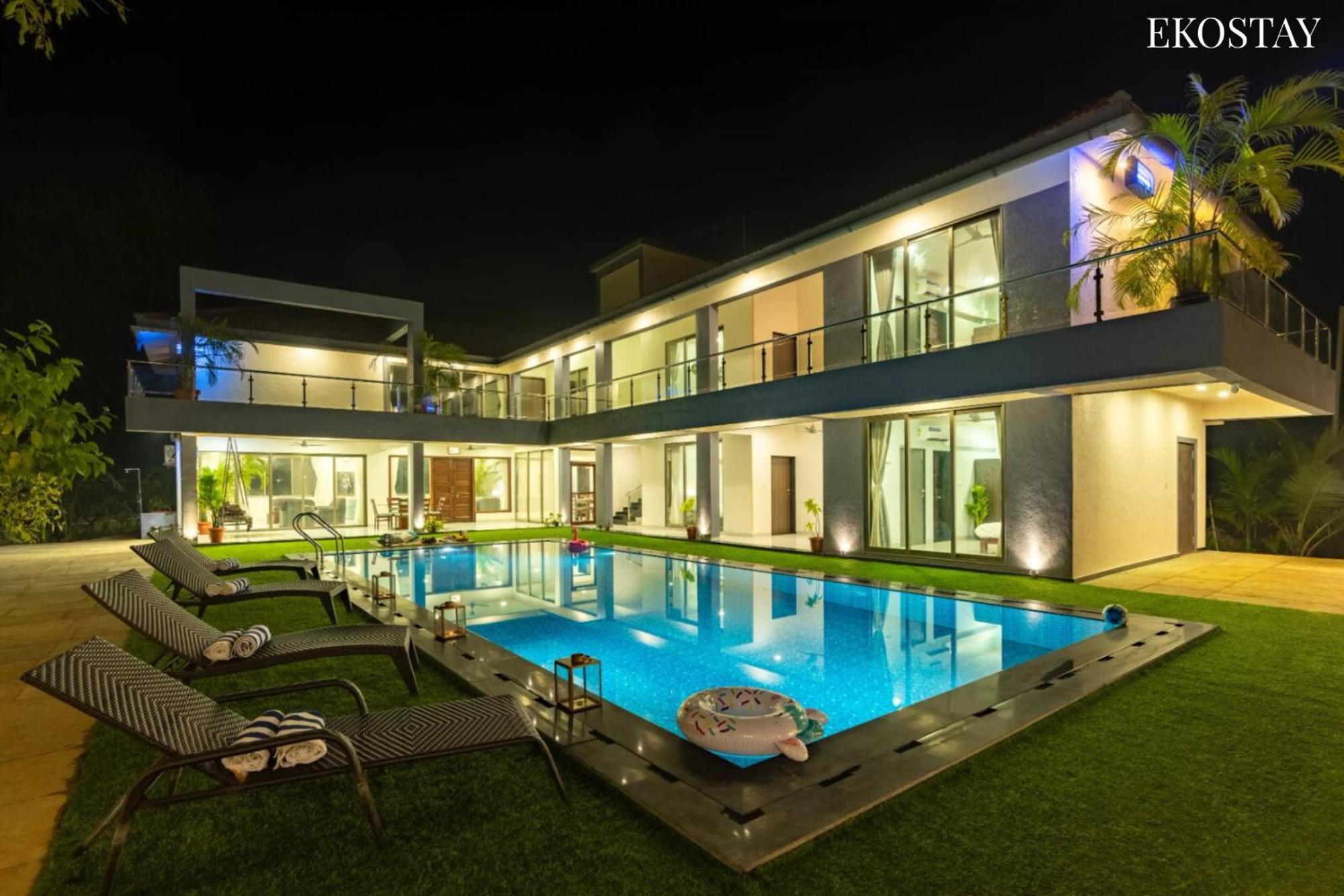Ekostay Luxe - Casa De Atlantis Alībāg Exterior foto